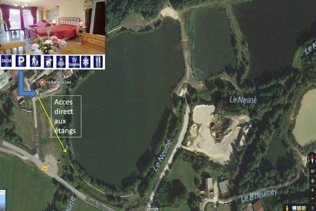 Les Gites De L Etang :Studio A 20 Mn De Gerardmer La Chapelle  Exterior foto